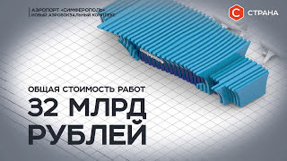 «Крымская волна»  новый терминал аэропорта Симферополь [upl. by Pagas]