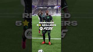 16x 5⭐️ Skillers have been removed in FC25 🤯 eafc fc25 fc24 fut football shorts [upl. by Enomes]