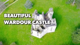 Incredible drone footage in 4k of Wardour Castle UK [upl. by Nojid82]