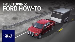 F150 Towing  Ford HowTo  Ford [upl. by Auohs]