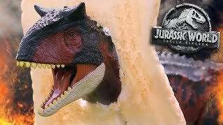 Carnotaurus  TOAST  Jurassic World Fallen Kingdom Review and Unboxing [upl. by Letniuq]