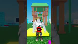 Giga Bacon speed 💪😱 shorts roblox [upl. by Nadeau]