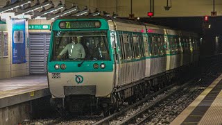 RATPLigne 13 Retournement des MF77 à Asnières Gennevilliers les Courtilles ratp metroparisien [upl. by Ringe]