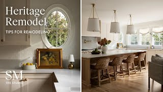 An Interior Designers Take On A Heritage Remodel  Tips For Renovating Your Home with Shea McGee [upl. by Yelnikcm171]