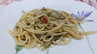 SPAGHETTI CON I CARCIOFI  COOKEO  PRESSURE COOKER  Ricetta FACILE e VELOCE [upl. by Willard]