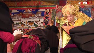 Tibetan Living Buddha Gyizhong in Qamdo [upl. by Adle]