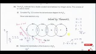 970122FM24Q3 Cambridge International AS Level Chemistry FebruaryMarch 2024 Paper 22 Q3 [upl. by Rolph]