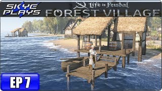 Life Is Feudal Forest Village Lets Play  Gameplay  Ep 7  MOVING [upl. by Enomor]