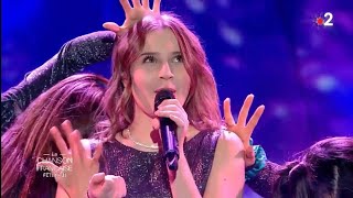 Carla  Bim Bam Toi EUROVISION JUNIOR LIVE La chanson française fête le 31 [upl. by Alisa728]