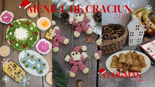 MENIUL DE CRACIUN 2022 Aperitive penru Craciun Gateste cu mine MadalinaBlaj☃️Vlogmas 21☃️ [upl. by Borszcz]