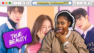 I watched this KDRAMA for the first time and   Im Obsessed TRUE BEAUTY REACTION [upl. by Bullen]