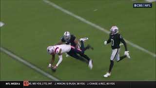 DeVante Parker drops Mac Jones deep ball  New England Patriots  Las Vegas Raiders NFL Week 6 2023 [upl. by Mamie]