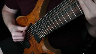 Headless 9string guitar thumping [upl. by Jeane]