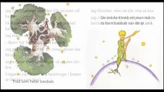 Ljudbok Den lille prinsen kapitel 5 Baobabträd [upl. by Starbuck]