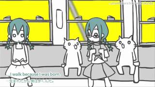 Hatsune Miku  Strobe Light ストロボライト  EnglishRomaji Sub [upl. by Pudens552]