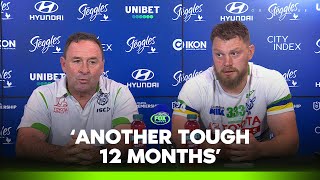 The road ahead for the Canberra Raiders  Canberra Press Conference  Fox League [upl. by Emory]