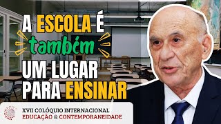 A Escola como Lugar para Aprender ou Ensinar  Bernard Charlot [upl. by Yve]