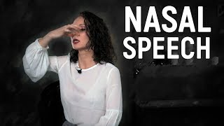 NASAL VOICE How to Sound Less Nasally or Adjust Resonance [upl. by Anaidirib]