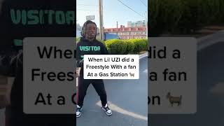 Lil Uzi Vert did a Freestyle for a fan 🐐 shorts [upl. by Tai]