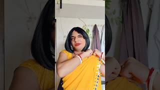 Saree ki pin😂😂 shorts youtubeshorts funwithprasad [upl. by Kandy576]