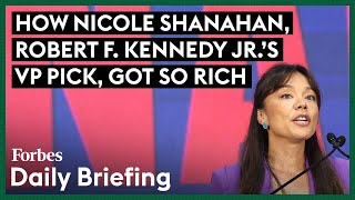 How Nicole Shanahan Robert F Kennedy Jrs VP Pick Got So Rich [upl. by Nytsud17]