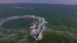 Karachis Beautiful Beach  Sandspit  DroneVlog [upl. by Inalaek267]