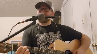 Broken Window Serenade  Acoustic Harmonica and Looping Cover  Whiskey Myers [upl. by Suiratnod]