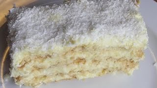 Raffaello Kuchen ohne backenGanz einfach [upl. by Shaya238]