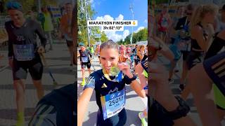 NEW MARATHON PERSONAL BEST 🥇3h02’13” ❤️ At the Berlin Marathon marathon running sport [upl. by Nairb]