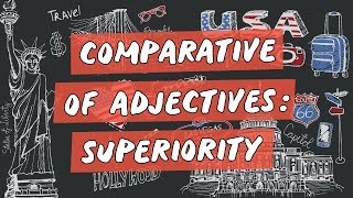 Comparative of Adjectives Superiority  Brasil Escola [upl. by Odnam]