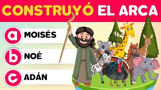 25 PREGUNTAS DE LA BIBLIA PARA NIÑOS 👶🏼  FÁCILES [upl. by Eedahs]