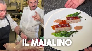 MAIALINO BROCCOLO E MOSTARDA  Chef Roberto Di Pinto [upl. by Alakcim]