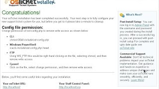 Easy Install Guide For osTicket on Windows Using XAMPP [upl. by Sig]
