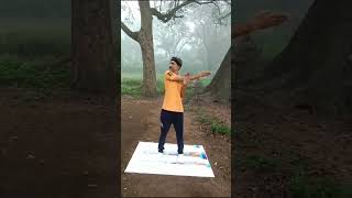 Rhomboid muscle pain Treatment Rhomboid pain relief exercise Yoga poseMasterclass Manoj Yoga [upl. by Natsyrt370]