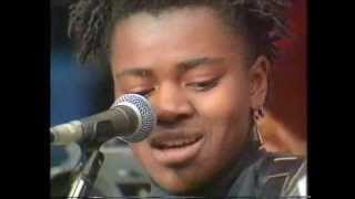 Tracy Chapman  Fast Car Nelson Mandela 70th Tribute Concert Live 1988 [upl. by Ardnad]