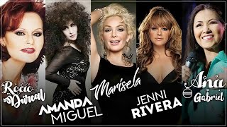 Ana Gabriel Rocío Dúrcal Amanda Miguel Marisela Y Jenni Rivera Exitos Mix ✨ Viejitas amp Bonitas [upl. by Kciredes597]