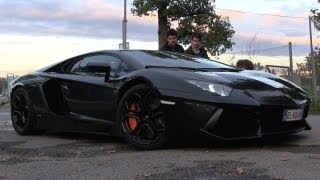 Lamborghini Aventador LP700 Sound  Start Revs amp Accelerations [upl. by Nosac]