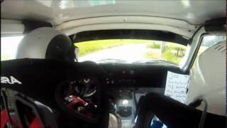 Onboard VantieghemDalleine  Opel Ascona A  ORC Canal Rally 2011 [upl. by Ecined]