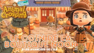 AMENAGEMENT AVEC VOUS DU COIN DE LA BOUTIQUE NOOK 🌲  ANIMAL CROSSING NEW HORIZONS [upl. by Jard]