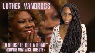 Luther Vandross  A House Is Not A Home Tribute Dionne Warwick1988  REACTION 🔥🔥🔥 [upl. by Wertheimer]