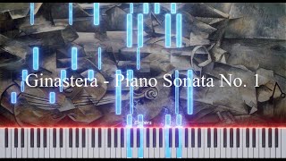 Alberto Ginastera  Piano Sonata No 1 [upl. by Ahsiekan139]