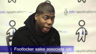 Foot Locker Interview  Sales Associate 3 [upl. by Portugal]