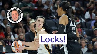 Caitlin Clark and Aja Wilson Lead AllWNBA Team Picks [upl. by Kcirded]