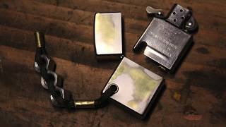 customizing a zippo lighter [upl. by Kilian]