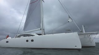 ICE Cat 61 catamaran 2018 walkthrough at La Grande Motte [upl. by Annohsat]