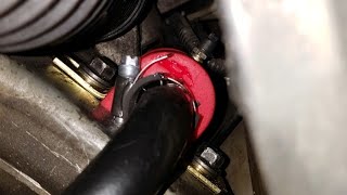 XC90 stabilizer bar bushing fixing [upl. by Atnoid]