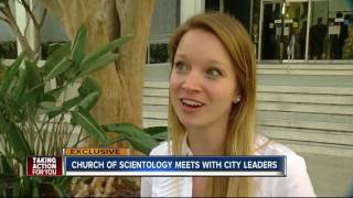 Church of Scientology to meet with City of Clearwater leaders oneonone [upl. by Nosnek]