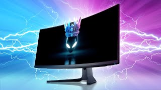 The KING of Gaming Monitors  Alienware AW3423DWF FULL Review [upl. by Laiceps]