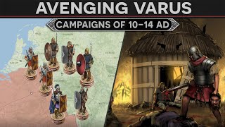 Avenging Varus  Campaigns of Tiberius 1014 AD DOCUMENTARY [upl. by Glenden]