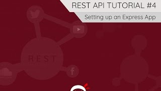 REST API Tutorial Node Express amp Mongo 4  Creating an Express App [upl. by Nnylarac86]